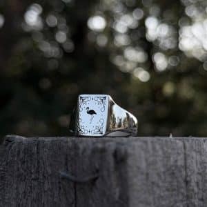 Sacred Flamingo Ring