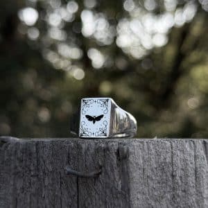 Sacred Moth Ring